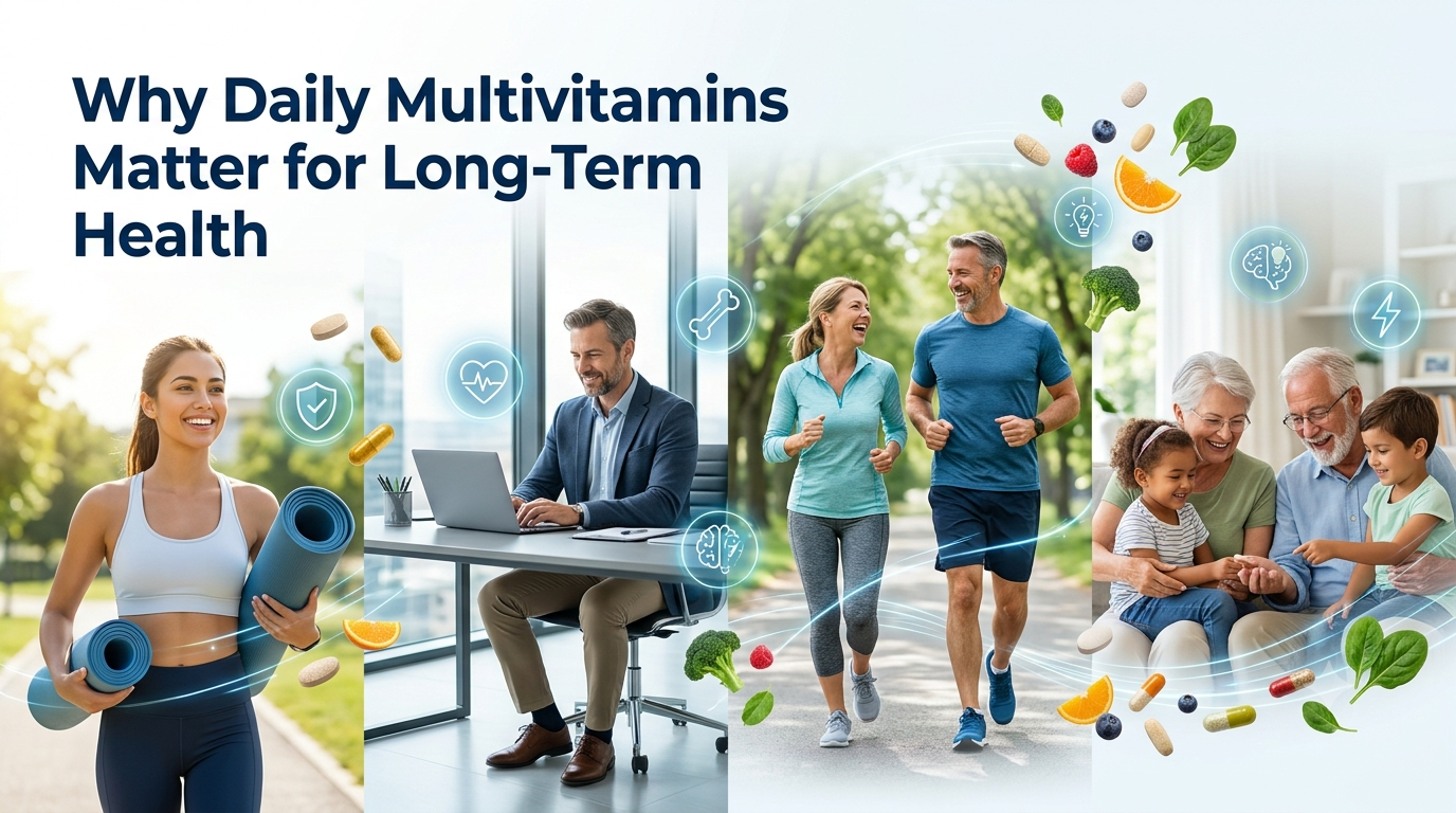 Why Daily Multivitamins Matter for Long-Term Health