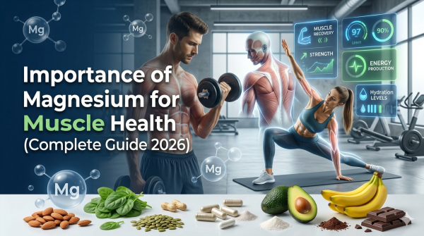 Importance of Magnesium for Muscle Health (Complete Guide 2026)