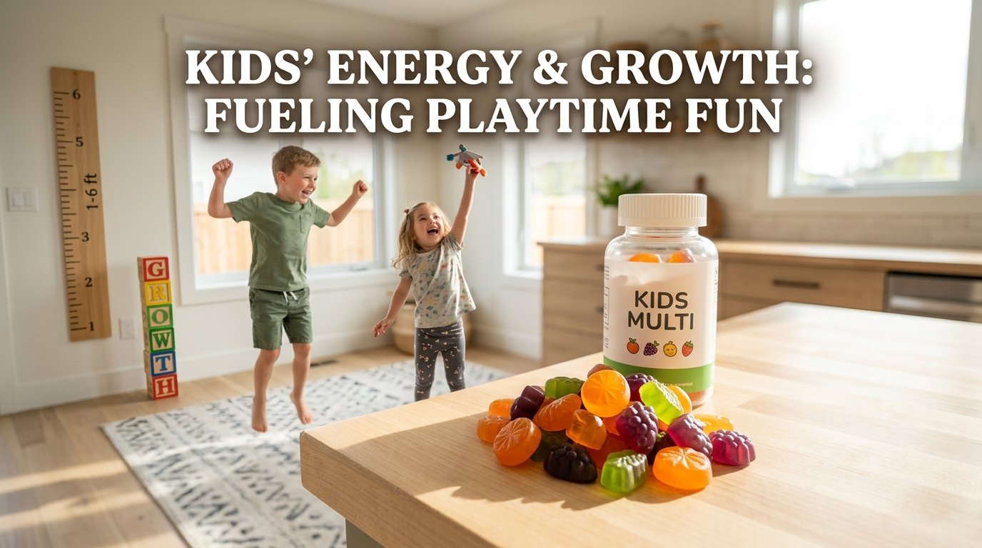 How Multivitamin Gummies Support Children's Physical Development