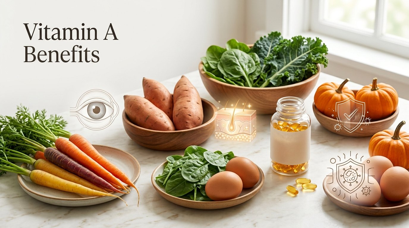Vitamin A Benefits for Skin, Eyes, Immunity & More